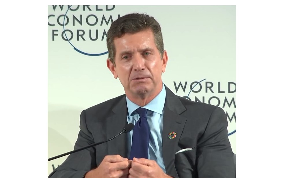 Alex Gorsky, Chair and CEO, Johnson & Johnson, speaking at the World Economic Forum in 2018. Picture Credit- World Economic Forum/Creative Commons