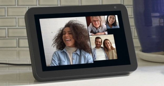The Echo Show smart speaker. Credit: Amazon