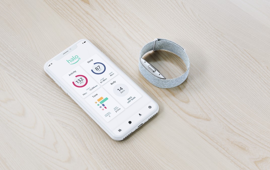 Amazon Halo fitness tracker. Credit: Business Wire