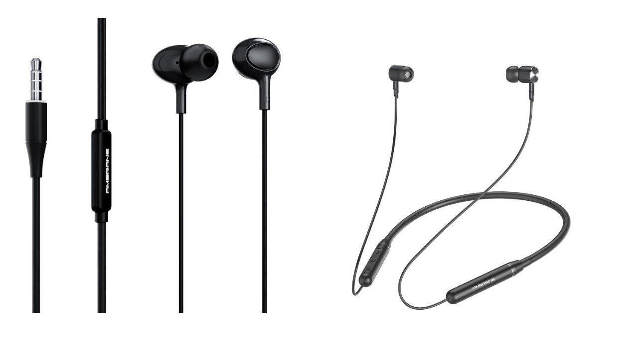 Ambrane's new earphones. Credit: Ambrane