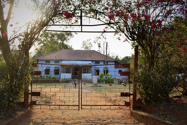 An old British bungalow.