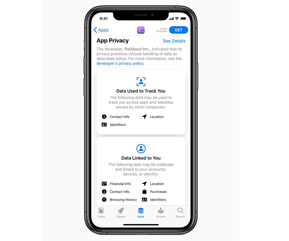New improvements in privacy in iOS. Credit: Apple