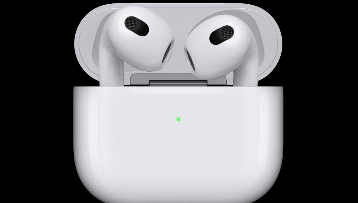 The new AirPods 3rd Gen. Credit: Apple
