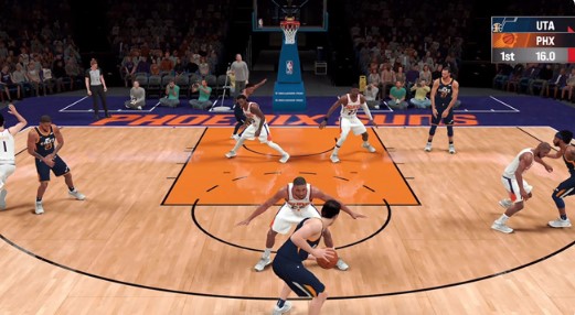 NBA 2K21 Arcade Edition. Credit: Apple