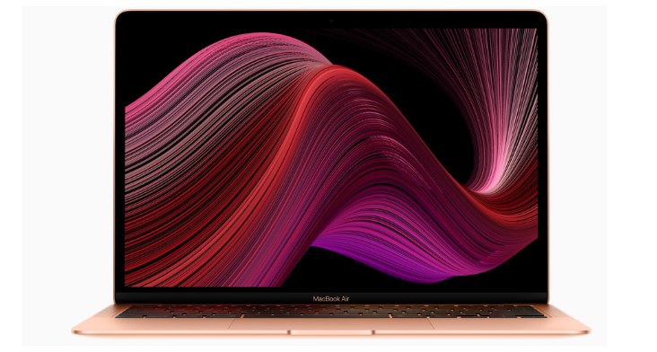 The new 2020-series MacBook (Picture Credit: Apple)