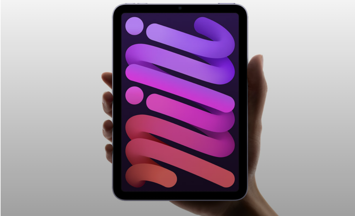 The iPad mini 6th gen. Credit: Apple