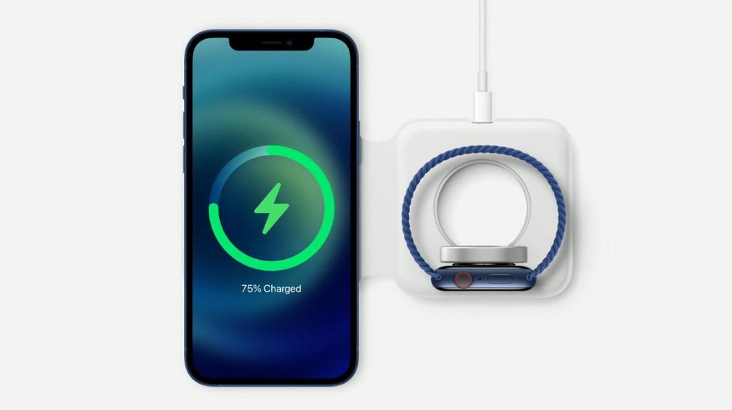 MagSafe Duo charger. Credit: Apple
