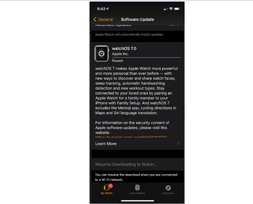 Apple watchOS 7 released in India. Credit: DH Photo/KVN Rohit
