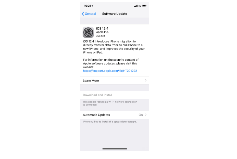 Apple iOS 12.4 update DH Photo/Rohit KVN