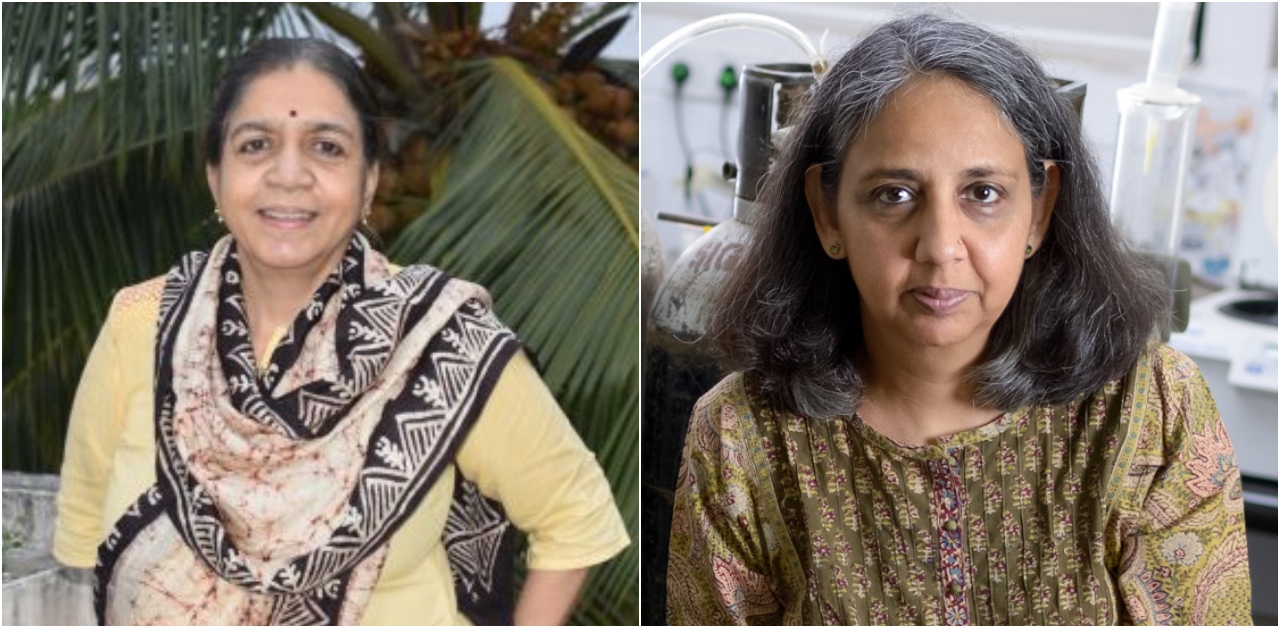 Aruna Dhathathreyan and Gaiti Hasan. Credit: Special Arrangement