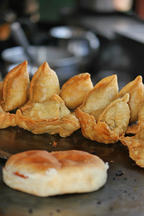 Bunsams or bun samosas.