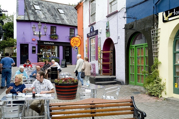 Colourful facades in Kinsale