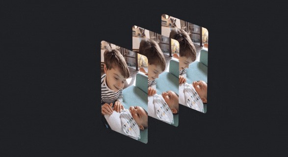 New Google Photos app create animation using still photos. Credit: Google