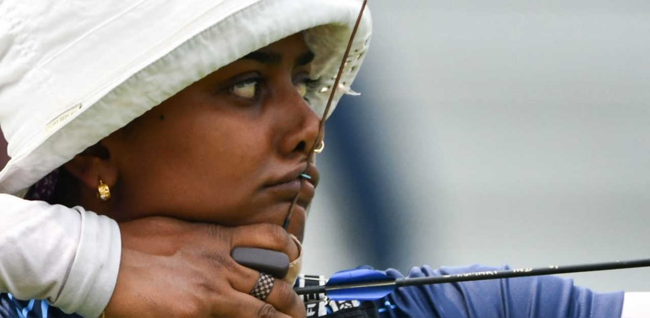Deepika Kumari. Credit: AFP photo.