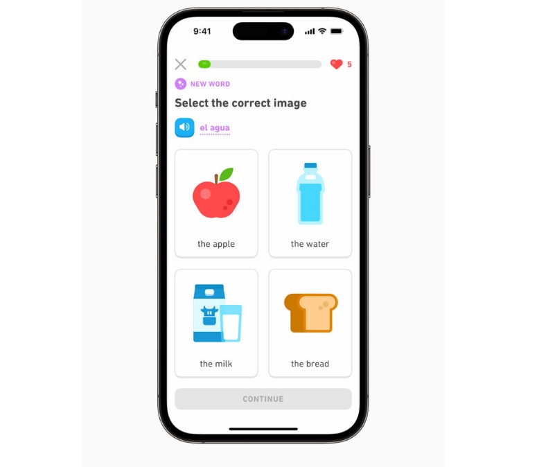 Duolingo on App Store. Credit: Apple