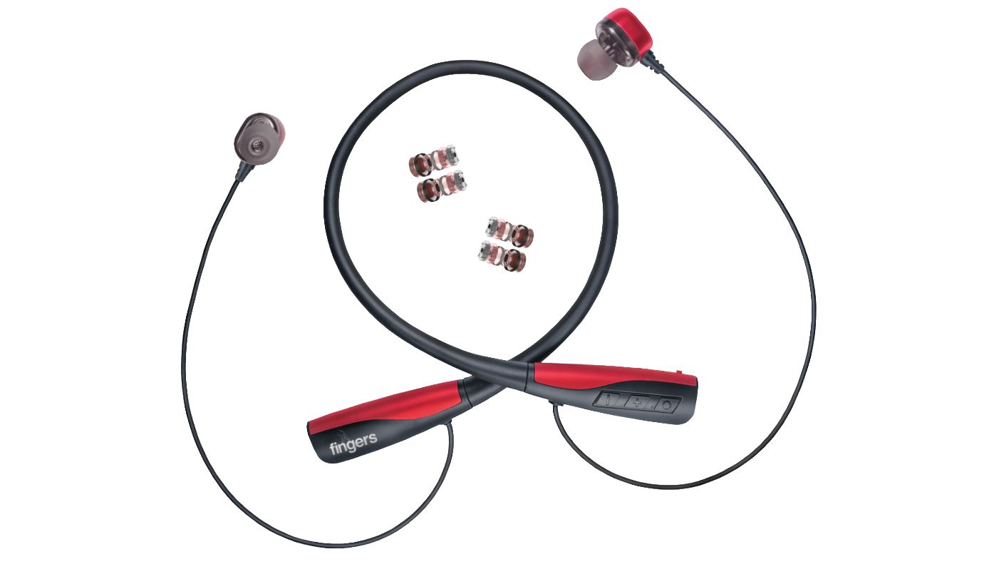 Fingers Chic Dual.D neckband earphones (Pictures credit: Fingers)