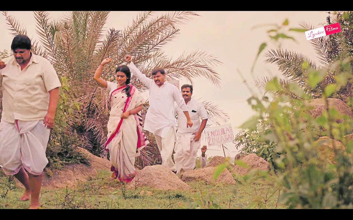 A still from the music video.