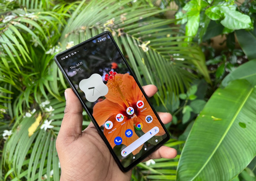 Google Pixel 6a. Credit: DH Photo/KVN Rohit