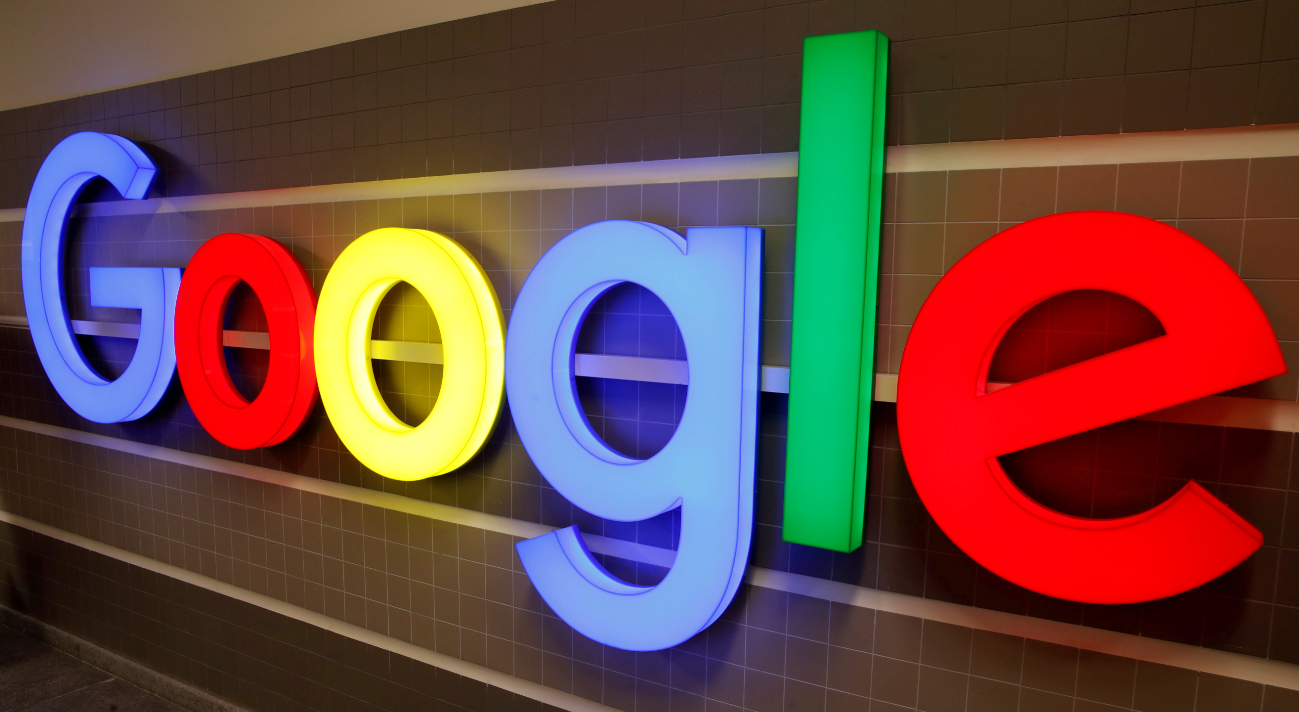 An illuminated Google logo is seen inside an office building in Zurich (Reuters File Photo)