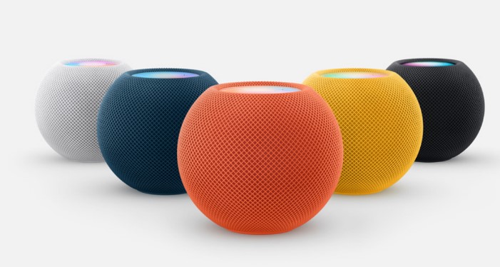 HomePod mini. Credit: Apple