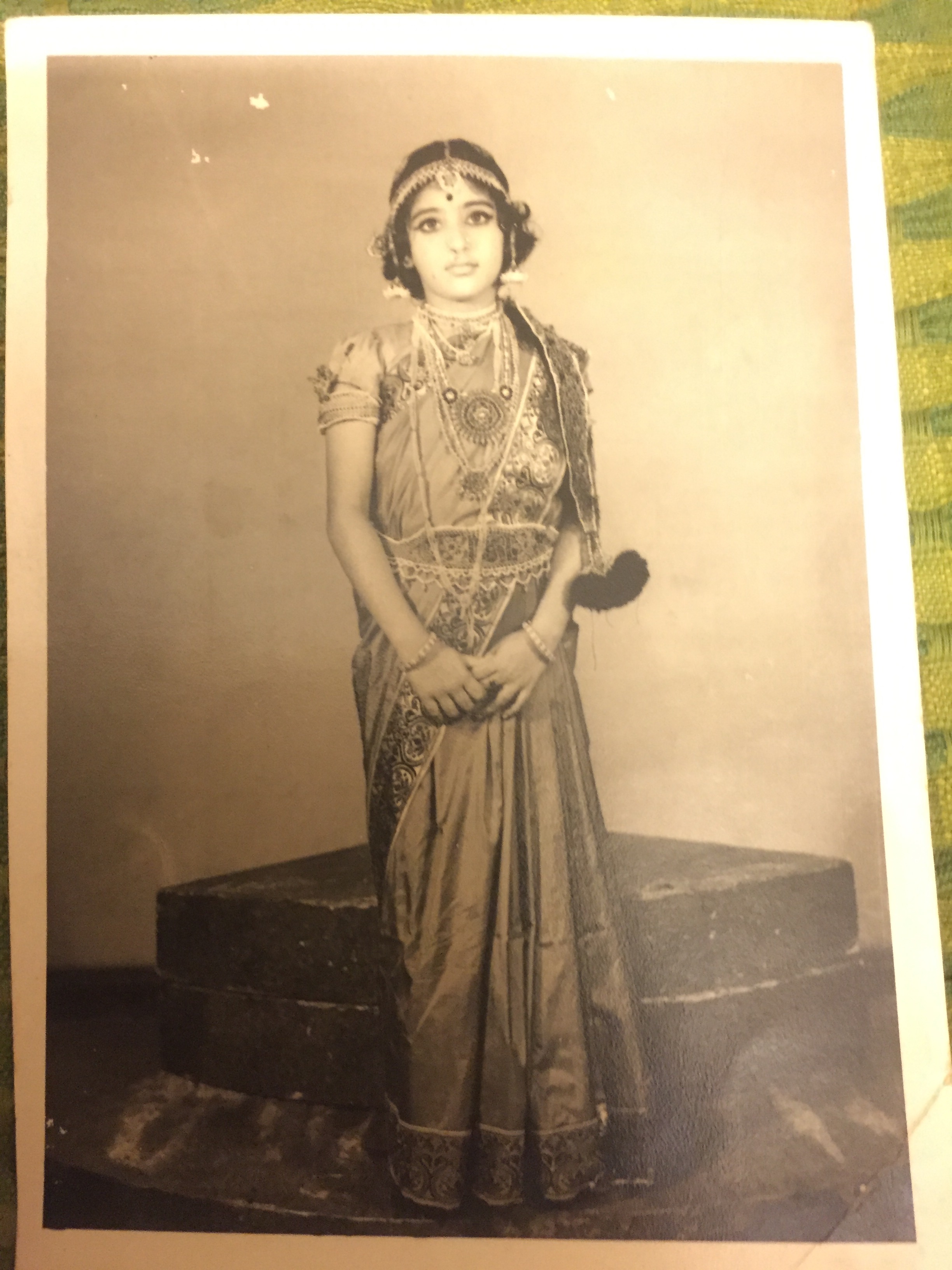 When Lakshmi was a little girl.