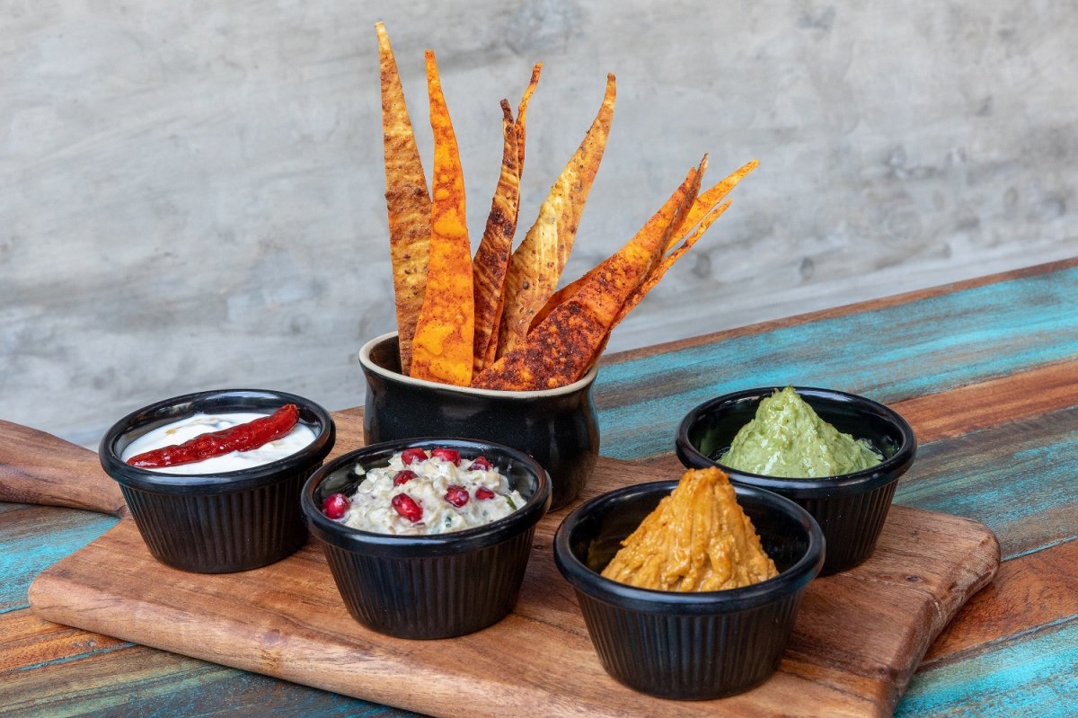 Indian Mezze Board