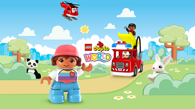 Lego Duplo World+ game. Credit: Apple