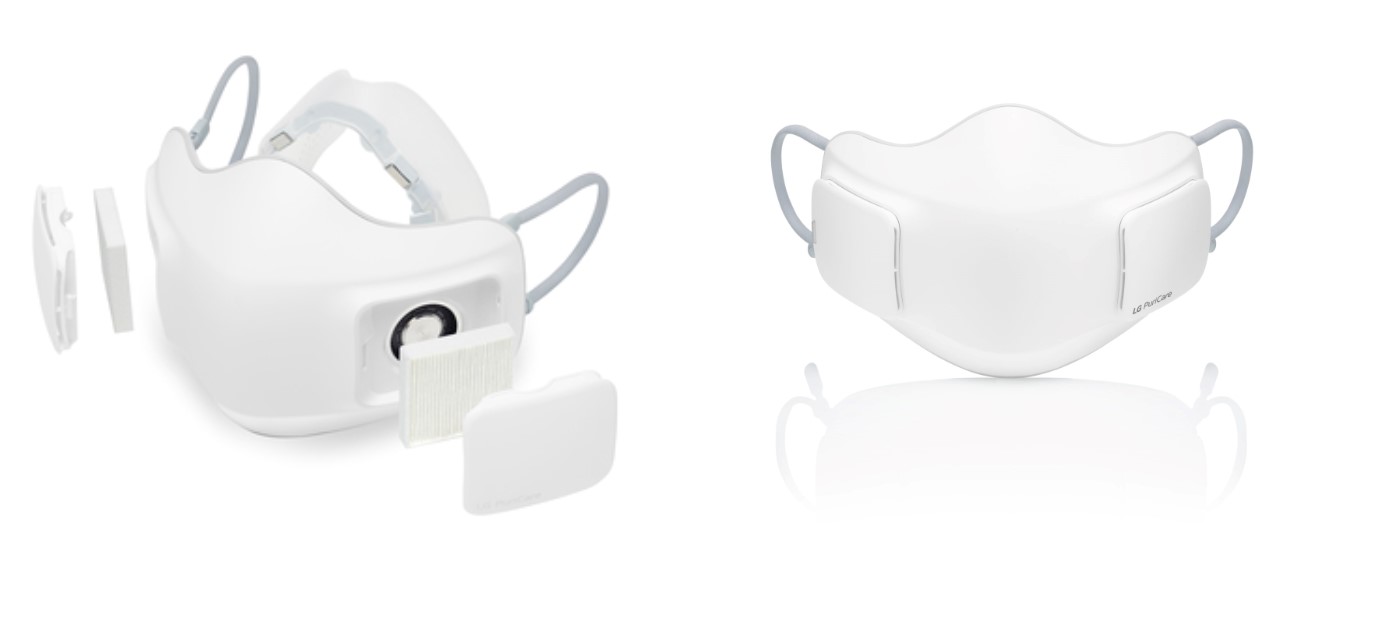 LG PuriCare face mask. Credit: LG