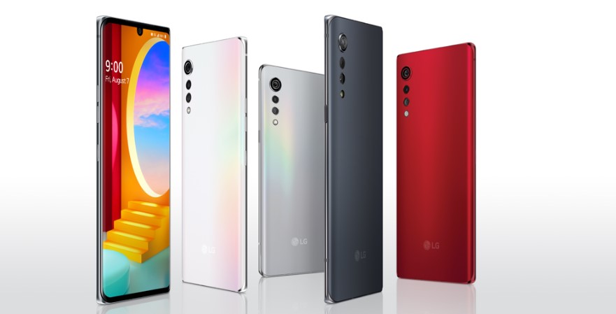LG Velvet series. Credit: LG website