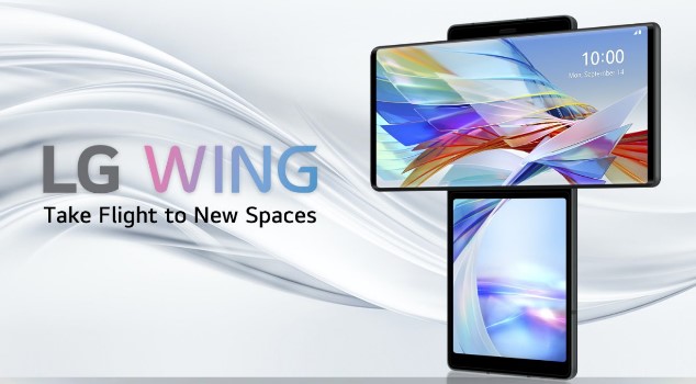 The new LG Wing. Credit: LG