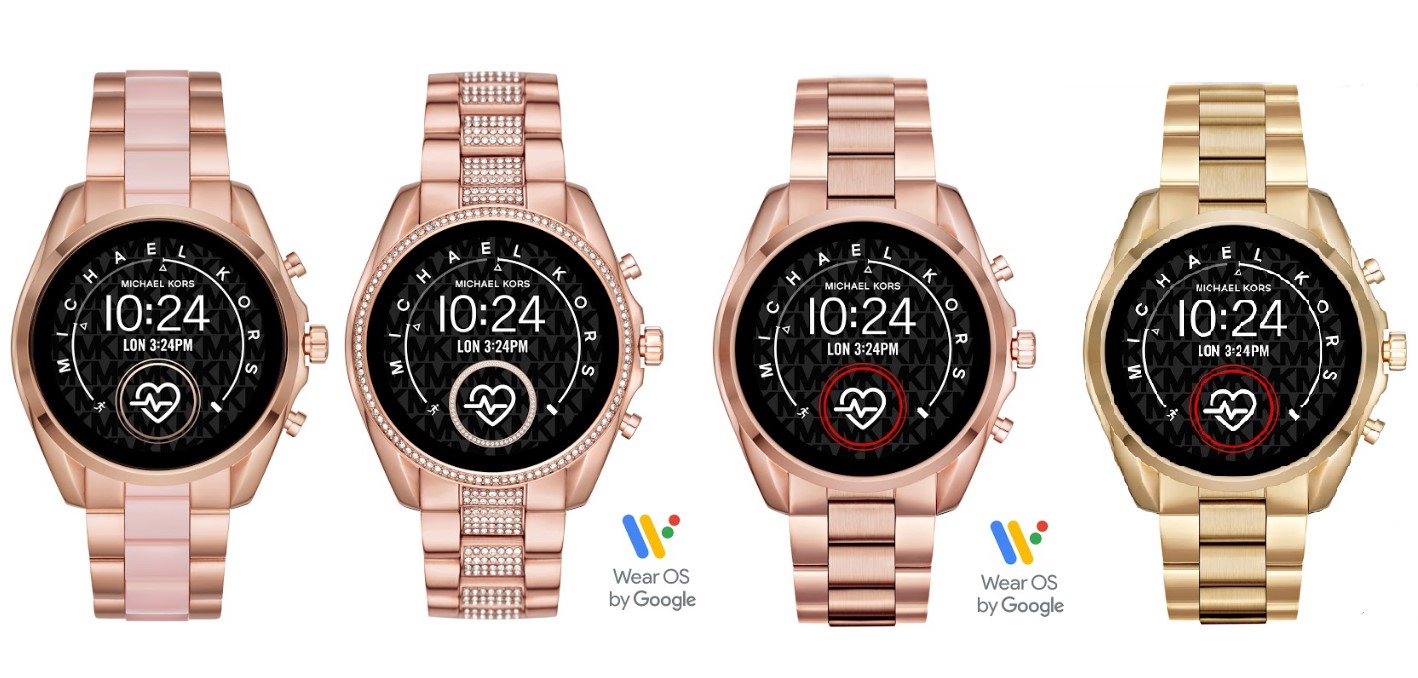 Michael Kors Access Smartwatches. Credit: Michael Kors