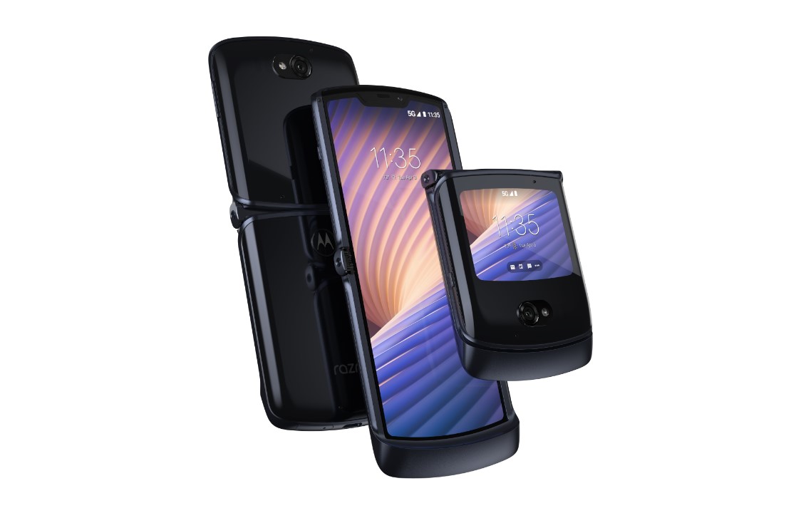 The new Motorola Razr 5G. Credit: Motorola