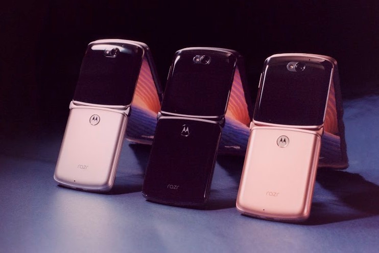New Motorola Razr colour variants. Credit: Motorola
