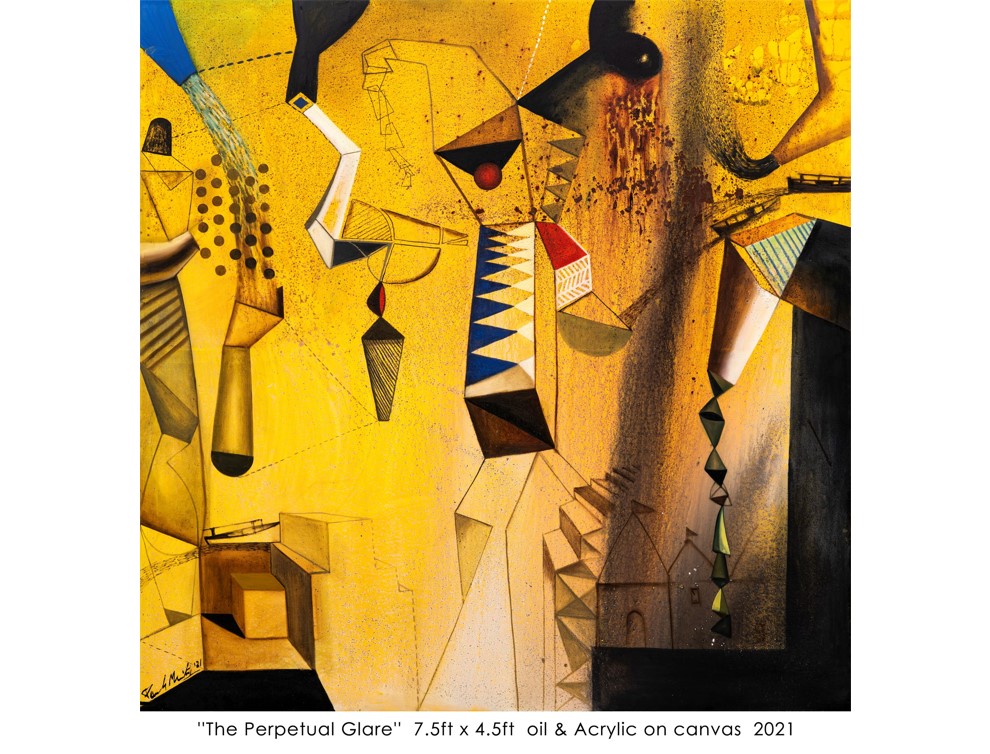Paresh Maity's NFT art. Credit: Gallery Art Exposure