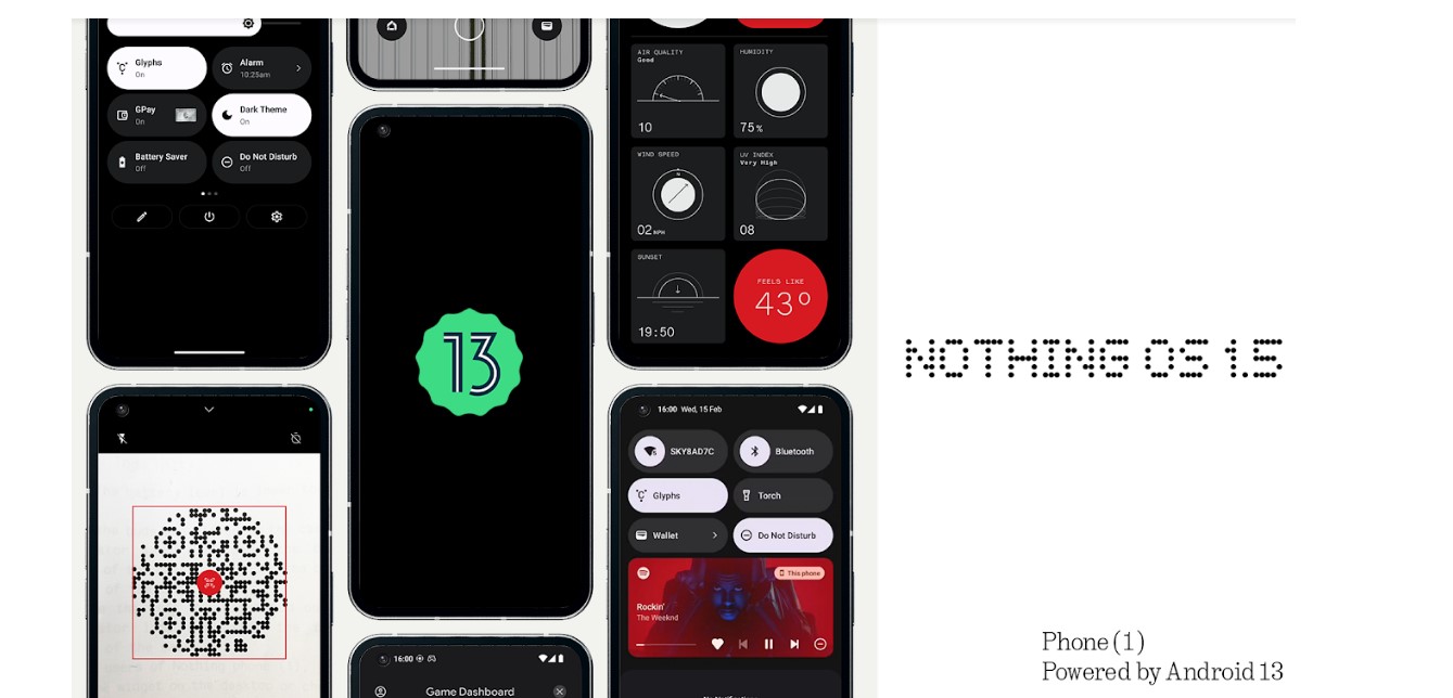 Nothing OS 1.5 update. Credit: Nothing