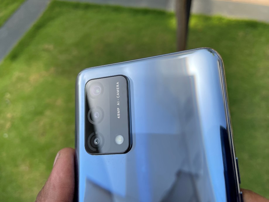 Oppo 19's back camera. Credit: DH Photo/KVN Rohit
