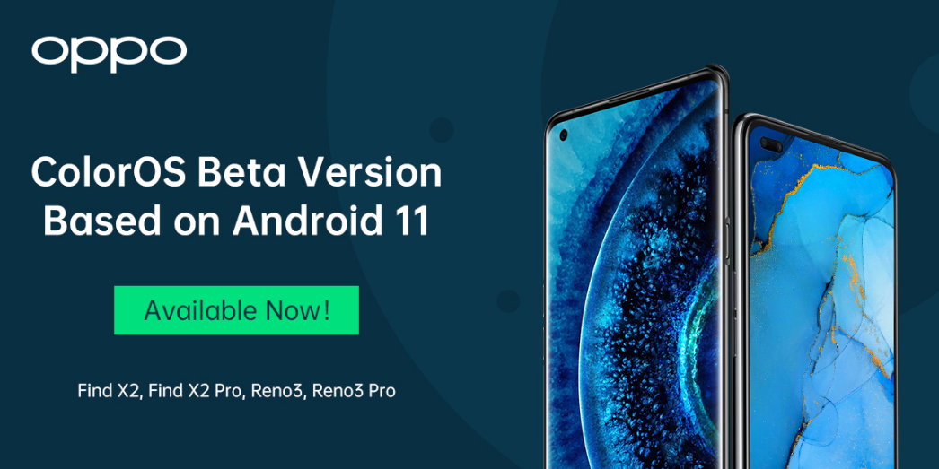 Android 11 will be released to Find X2, Reno3 series. Credit: Oppo