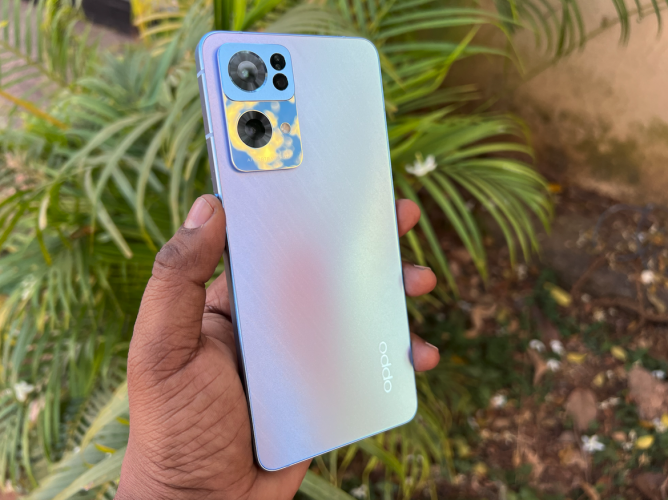 Oppo Reno7 Pro. Credit: DH Photo/KVN Rohit