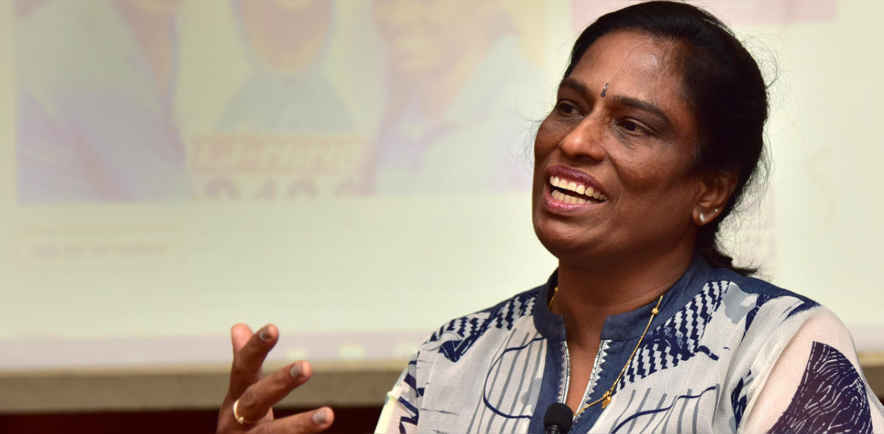 P.T Usha. Credit: DH photo.