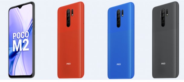 Poco M2 launched in India. Credit: Poco India
