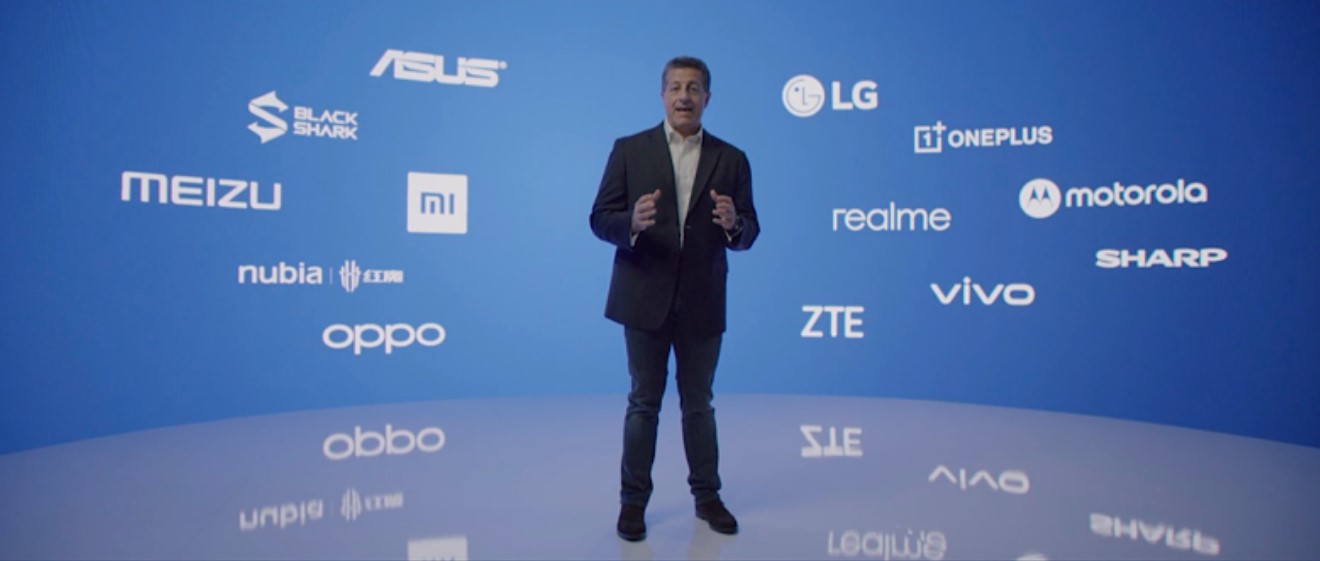 Qualcomm Tech Summit 2020 event presentation screen-grab. Credit; Qualcomm/Twitter