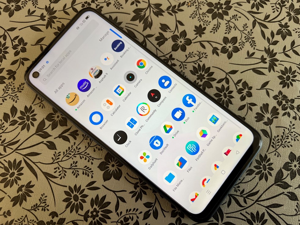 Realme 8s 5G. Credit: DH Photo/KVN Rohit