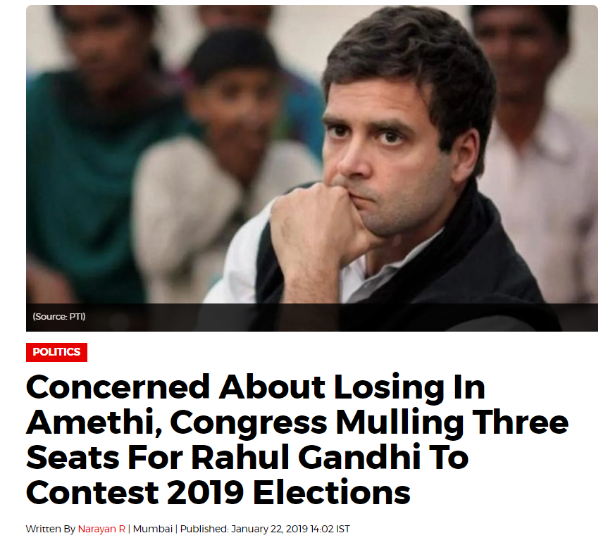 Screenshot of Republic TV article.