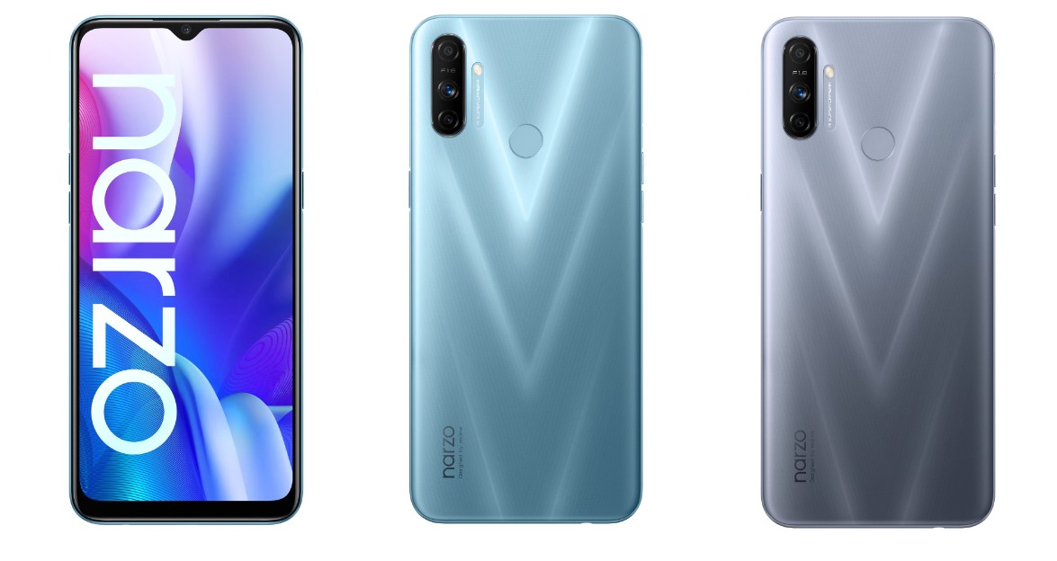 The new Realme Narzo 20A. Credit: Realme