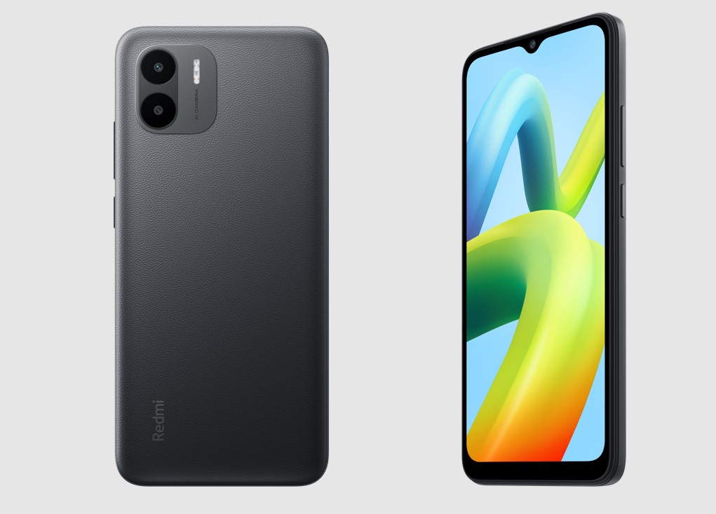 Redmi A1 classic black colour. Credit: Redmi India
