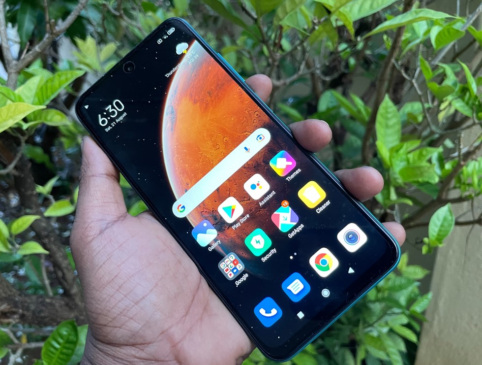 Xiaomi Redmi Note 10T 5G. Credit: DH Photo/ KVN Rohit