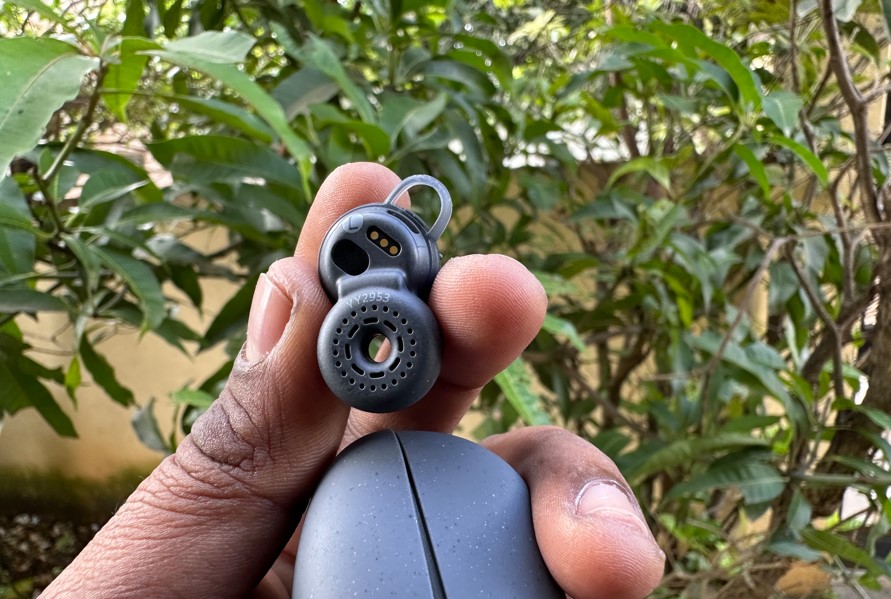 Sony LinkBuds TWS earphone with case. Credit: DH Photo/KVN Rohit