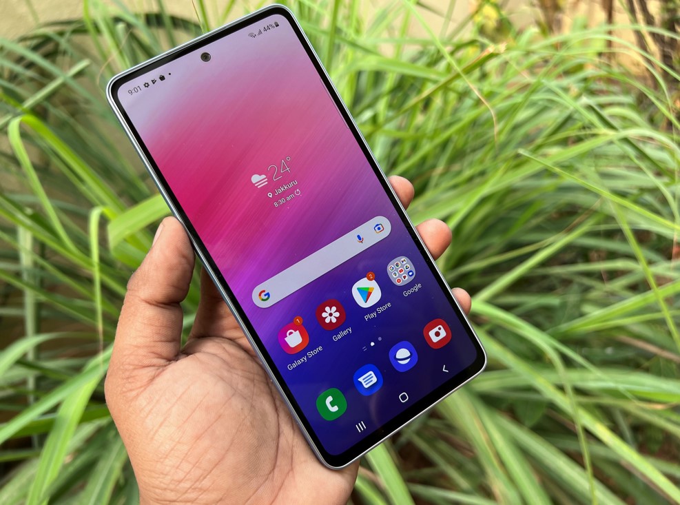 Samsung Galaxy A53 5G. Credit: DH Photo/KVN Rohit