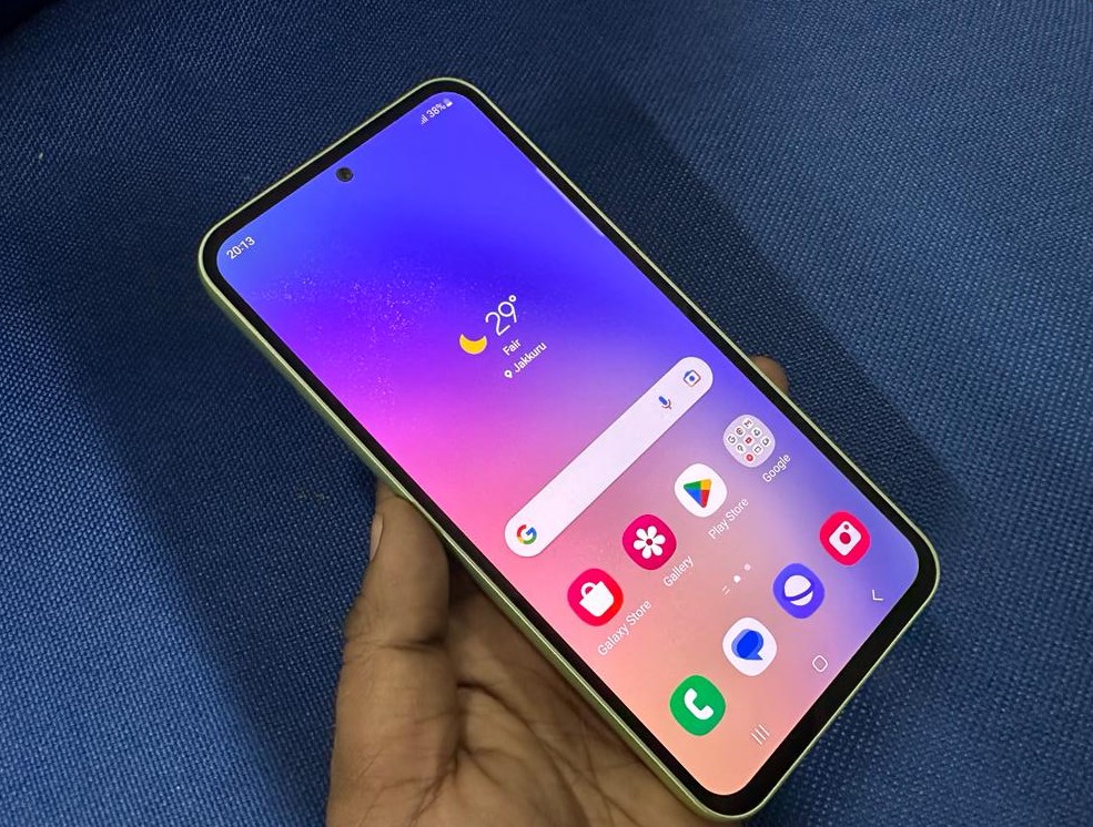 Samsung Galaxy A54 5G. Credit: DH Photo/KVN Rohit