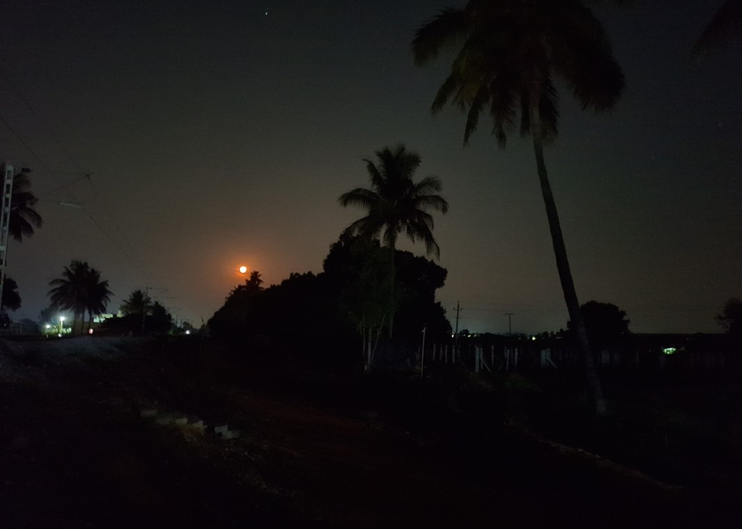 Samsung Galaxy A54 5G's camera sample with night mode. Credit: DH Photo/KVN Rohit